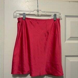 Elegant Fuchsia Mini Skirt for Women